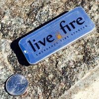 Live Fire Emergency Fire Starter - Original Size